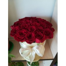 Коробочка с розами 25 шт 